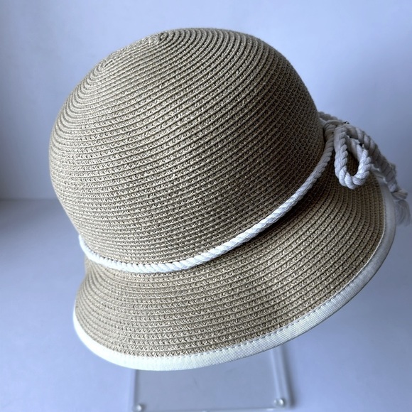 SCALA Nautical Tan Summer Hat - Picture 2 of 7